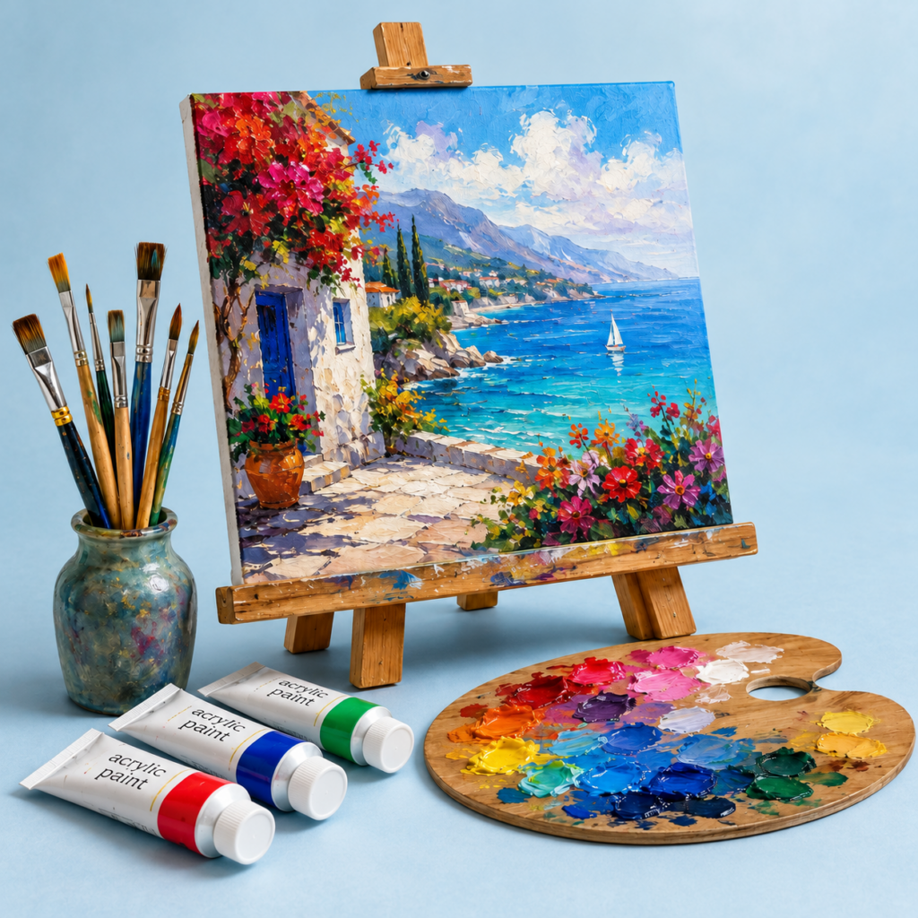 Acrylic Painting with Sabine Baeckmann